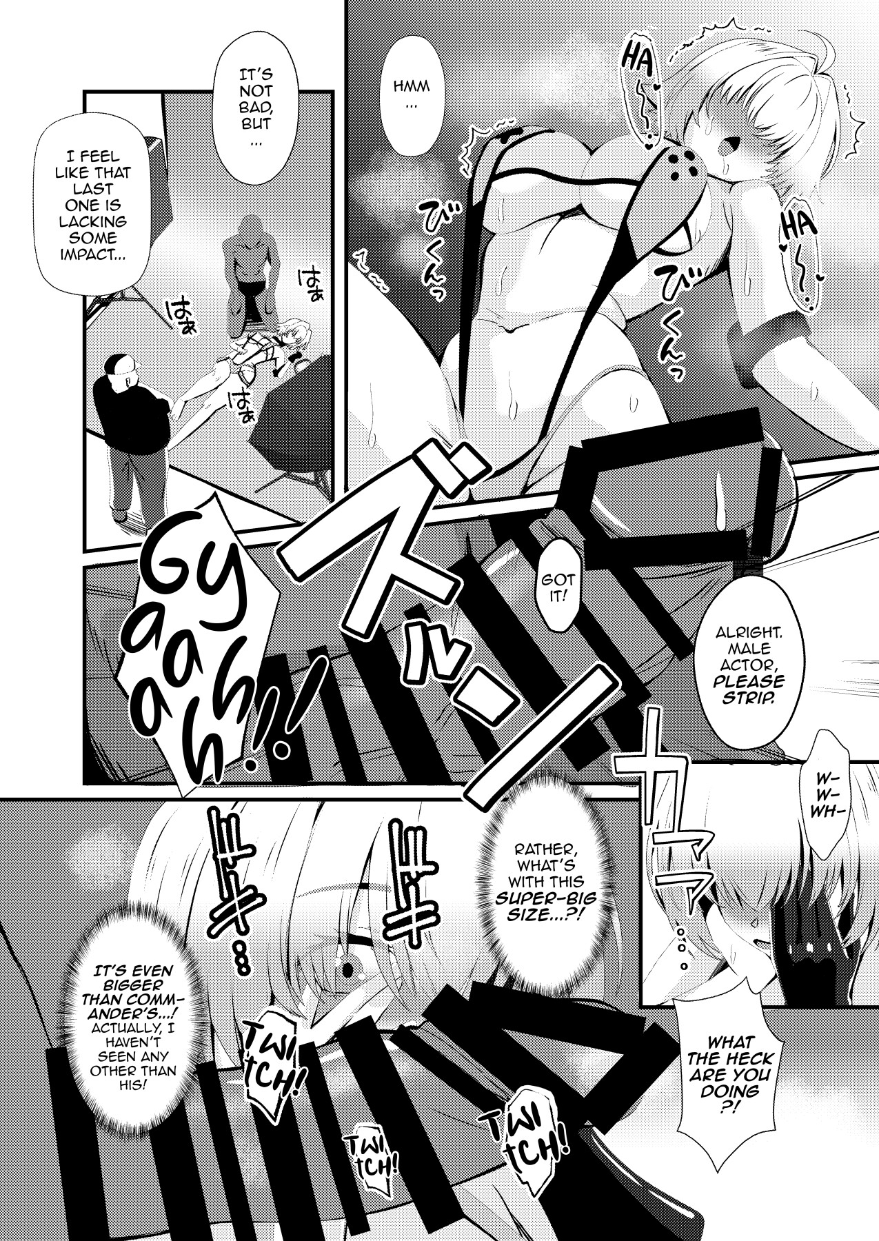Hentai Manga Comic-I tricked the introverted NIKKE into appearing in a raw sex AV by telling her it was a gravure photoshoot!!-Read-9